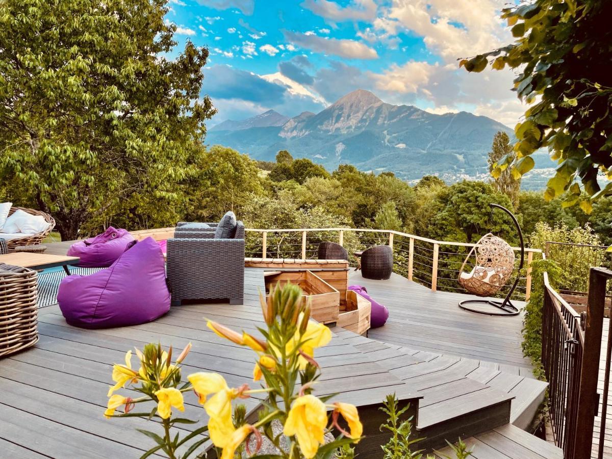 Chambre D'Hotes La Grange Des Ecrins Chabottes Exterior photo